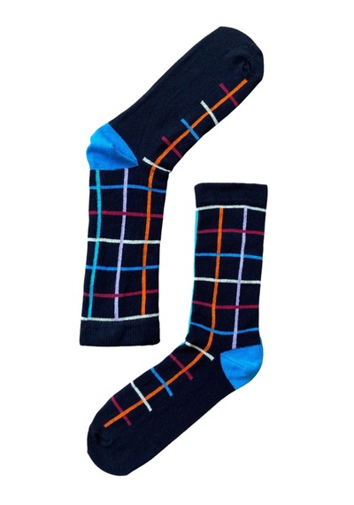 The Socks Company 3'lü Desenli Kadın Çorap Set 22kdcr988p Çok Renkli