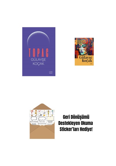 Topaç + Yaratıcı Yazmanın Hazzı + Okuma Sticker'ları