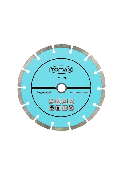 Zenvia Segmentli Elmas Beton Kesici Disk - 115x2,0x22 Znv2026