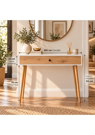 Erva 100 Cm Tek Kapaklı Ahşap Ayaklı Dresuar -beyaz - Atlantik Çam Atlantik Çam - Beyaz Erva 100 Cm Tek Kapaklı Ahşap Ayaklı Dresuar -beyaz - Atlantik Çam Atlantik Çam - Beyaz