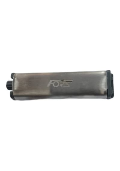 Fors Metal Bas-aç Mıknatısı Çekmece Kapısı Metal İtme Mıknatısı / 10 Adet Açık Gri