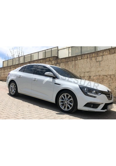 S-Dizayn  Renault Megane 4 Sd Krom Cam Çerçevesi 12 Prç 2016 ve Üzeri