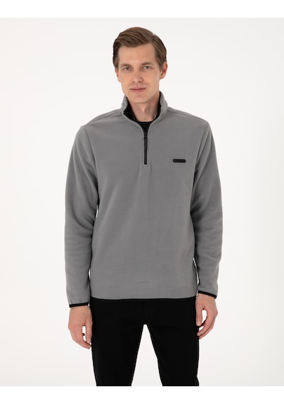 Pierre Cardin Erkek Gri Sweatshirt 50314056-vr024 Gri
