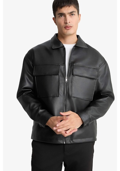 Defacto Su İtici Oversize Mont Y4461az26spbk27 Siyah-bk27