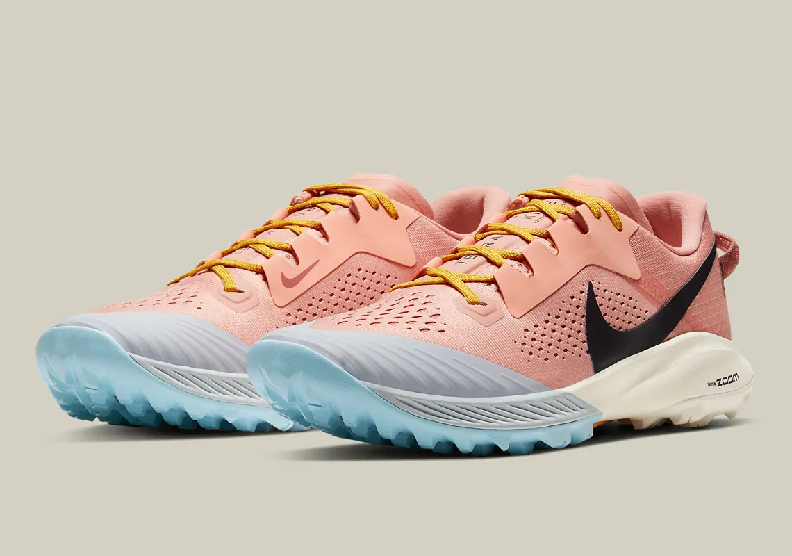 Nike Air Zoom Terra Kiger 6 Pink Quartz Gri - Pembe - Beyaz