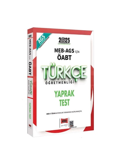 Yargı 2025 Meb Ags Öabt Türkçe Öğretmenliği Yaprak Test