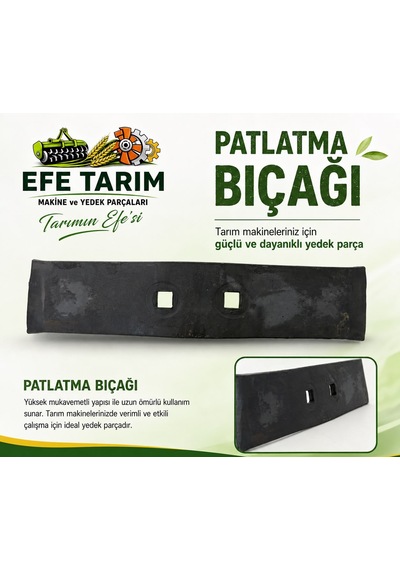 Kültivatör Çizel Patlatma Bıçağı 12mm-31 Cm - 11 'li Takım