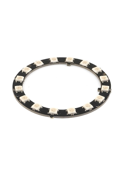 16 Bit Neopixel Halka Ring Ws2812b 5050 Rgb Led Modül 16 Lı Dijital Adreslenebilir Lamba Programlan