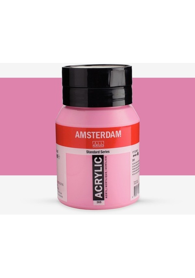 Amsterdam Akrilik Boya 500ml Quinacridone Rose Light 385