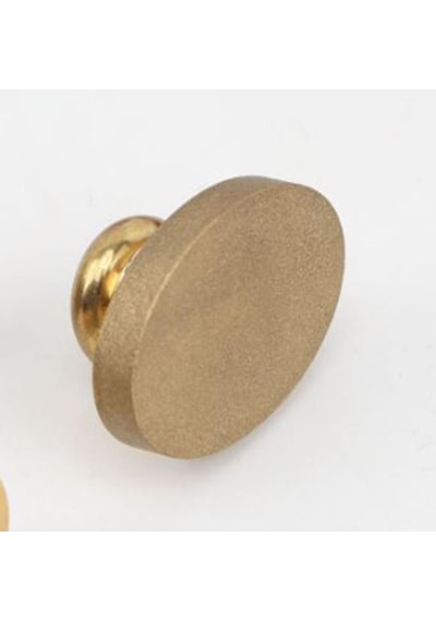 Mühürcüm Mühür Mumu Damga Kumlu Oval Boş Pirinç Kafa + Ahşap Sap R5799oek21 Karışık