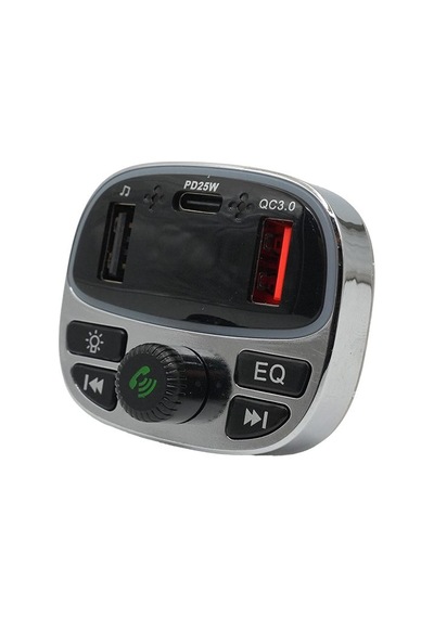 Pd 25w Qc3.0 Fm Transmitter Çok Fonksiyonlu Araç Şarj Cihazı