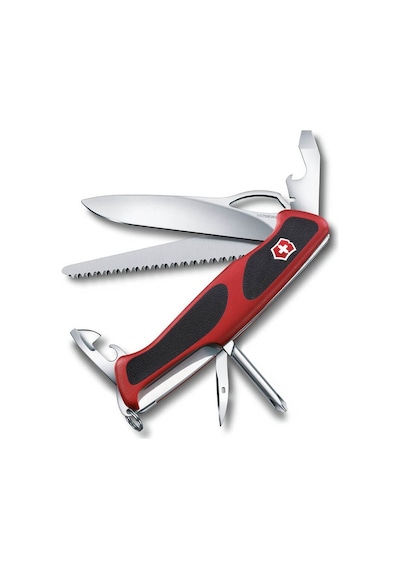 Victorinox RangerGrip 78 Kamp Çakı Multi Kırmızı - Siyah
