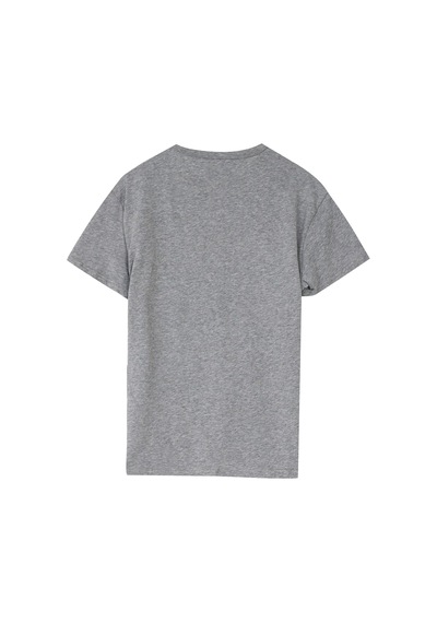 Tommy Hilfiger Tommy Hılfıger Erkek T-shırt Dm0dm20322-p6n Gri