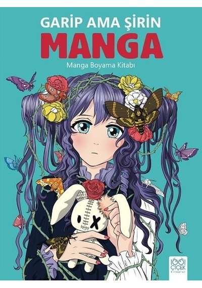Garip Ama Şirin Manga - Manga Boyama Kitabı - Bia Melo - 1001 Çiçek