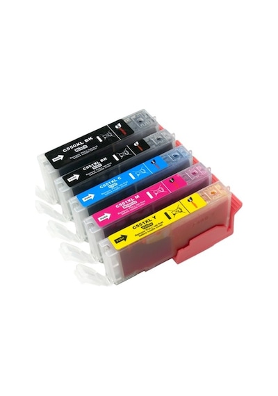 Xplus Canon Pixma MX920 Kartuş Set 5 Renk Takım Uyumlu Yüksek Kap