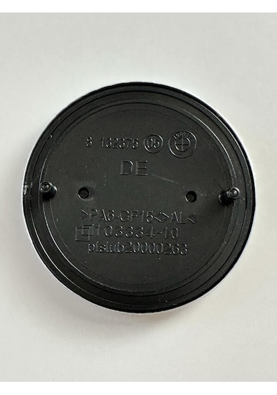 Bmw 50.yıl kaput bagaj logosu 82mm (Words fullblack 51148132375