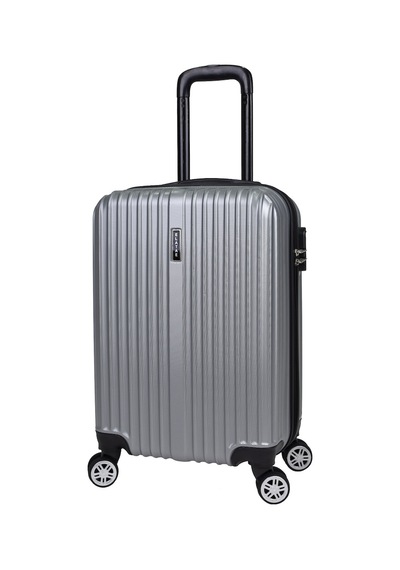 Elatae Kabin Boy Valiz Gri Abs 1020