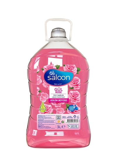 Saloon Sıvı Sabun Gül 3 L