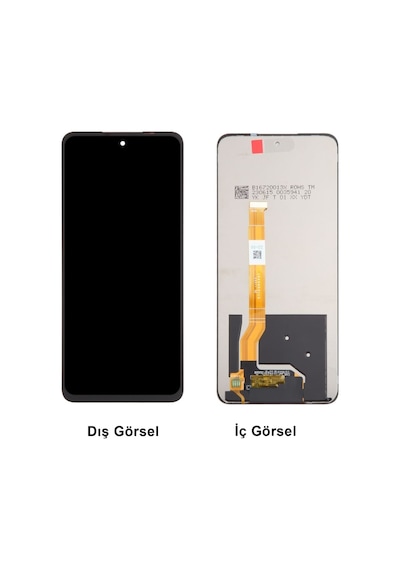 Teknonet Realme 12 Lite Uyumlu Lcd+dokunmatik - Siyah