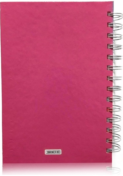 2023 Spiralli 14x20 Günlük Ajanda Pembe