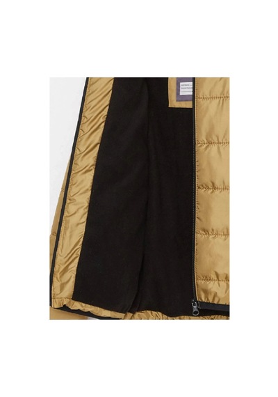 LC Waikiki Kapüşonlu Basic Erkek Çocuk Şişme Mont Khakı
