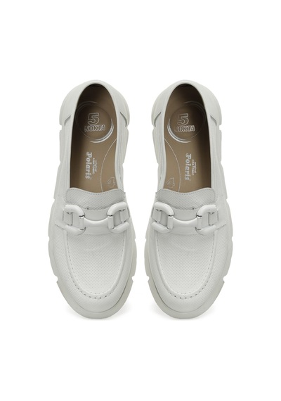 Polaris 105460.z Beyaz Kadın Loafer 105460.z5fx 000000000101973856