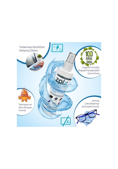 Zolx Ekran Temizleme Seti 250ml 2 Adet