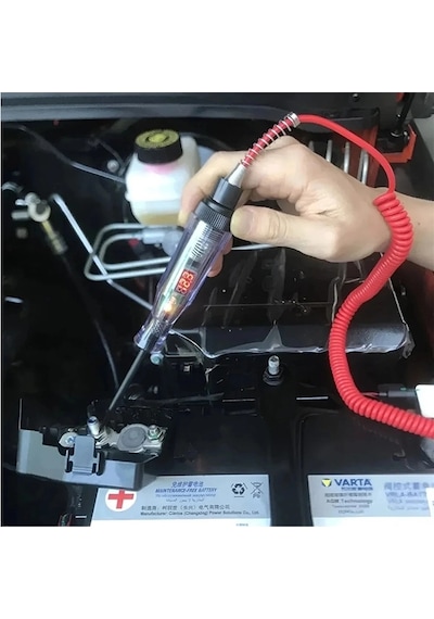 Dijital Göstergeli Oto Elektrik Kontrol Kalemi 12v / 24v Test Ve Amper Ölçer