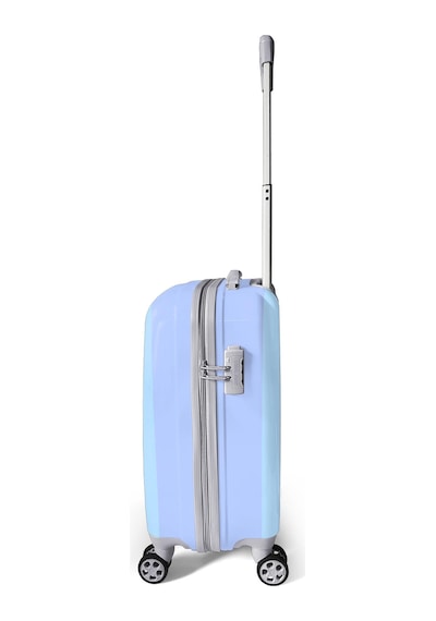 Coral High Renkli Çizgili Desenli Kabin Boy Valiz 50cm 16553 Turuncu - Sarı
