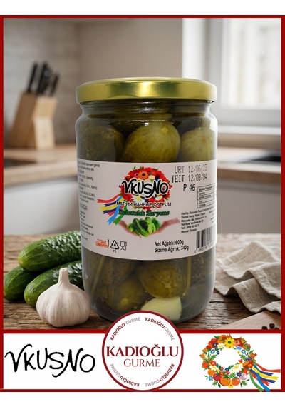 Vkusno Salatalık Turşusu 650 Gr
