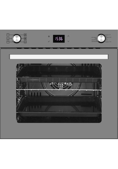 Ferre Afm Tech Greyon D065-SA + FM2210 + FM7710 Ultra Sessiz Silenart Gri Ankastre Set