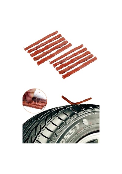 Ayrex Buffer 10 Adet Lastik Onarım İçin Lastik Tamir Fitili Yedek Lastik Fitili