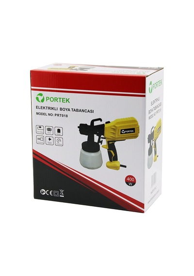 Boya Tabancası - Elektrikli - 1000 Ml - 400w