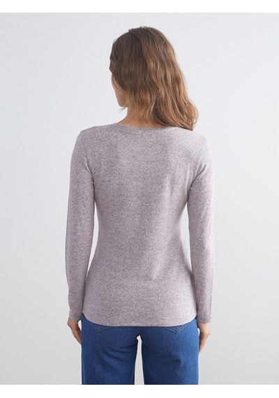 Lcw Everyday Pembe Bisiklet Yaka Kadın Body