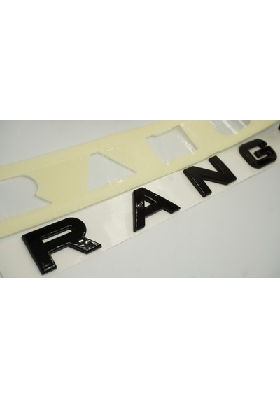 Dk Tuning Ranger Ön Panjur Parlak Siyah Abs 3m 3d Yazı Logo