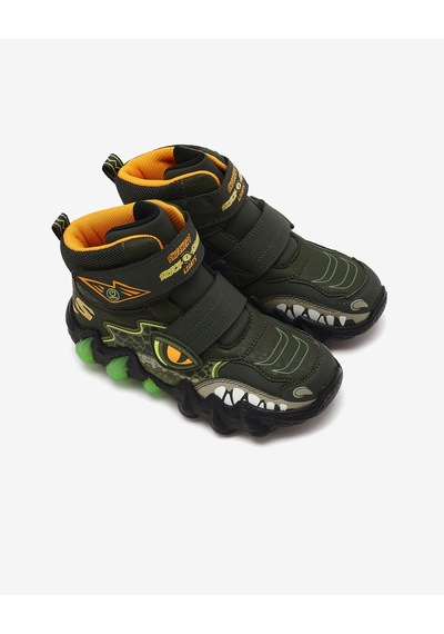 Skechers Skech-o-saurus Lıghts 2.0-arctıc Dıno Büyük Erkek Çocuk Haki Işıklı Bot 400122l Olv