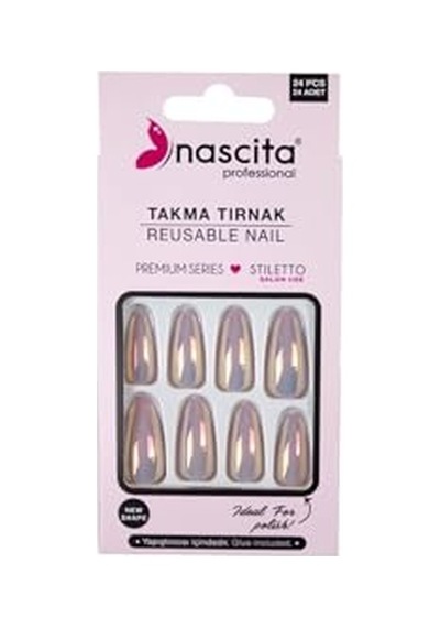 Nascita 24lü Takma Tırnak Hologram - 198