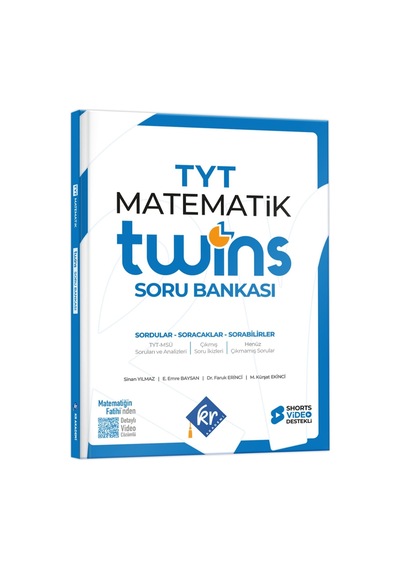 2027 Tyt Twins Matematik Soru Bankası Kr Akademi Yayınları