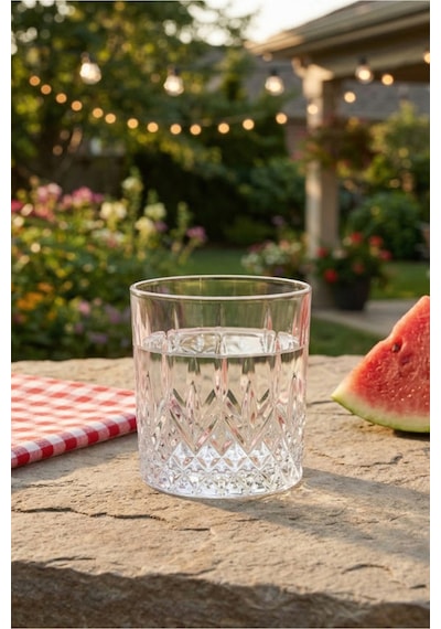 Lav Odin Cam Meşrubat Bardağı 4'lü 330 ml (Viski/Kokteyl Bardağı )