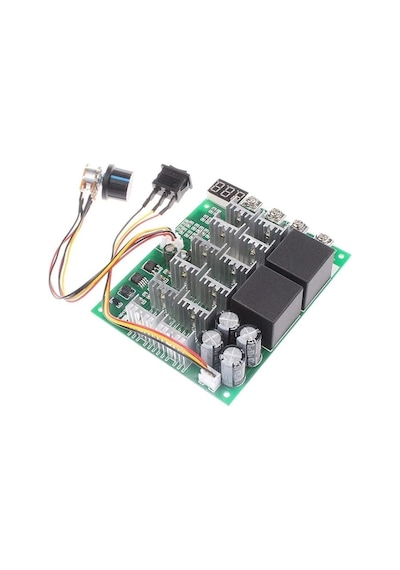 Icquanzx 60v 60a Pwm Motor Sürücü Hız Kontrol Kartı Çift Yönlü