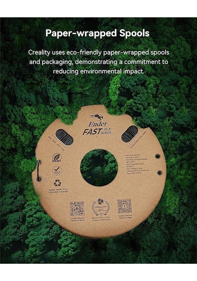 Creality Ender Fast Gri 1.75mm Pla 3d Baskı Filamenti - Urhanshop Gönderimli