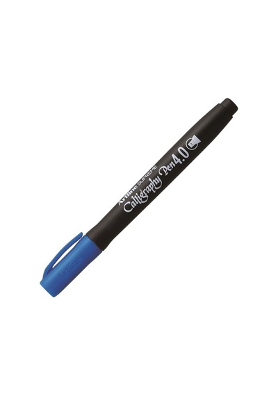Artline Supreme Calligraphy Pen 4.0 Uç:4,0 Mm Mavi
