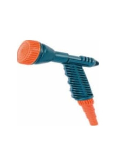 Bahçe Sulama Tabancası, Mavi Ve Turuncu, Pirinç Malzeme, Ergonomik Tasarım, Su Akış Kontrollü