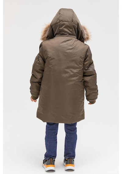Benitto Kids Benittokids Erkek Çocuk Yelekli Mont 2'li Takım 51291-haki Haki