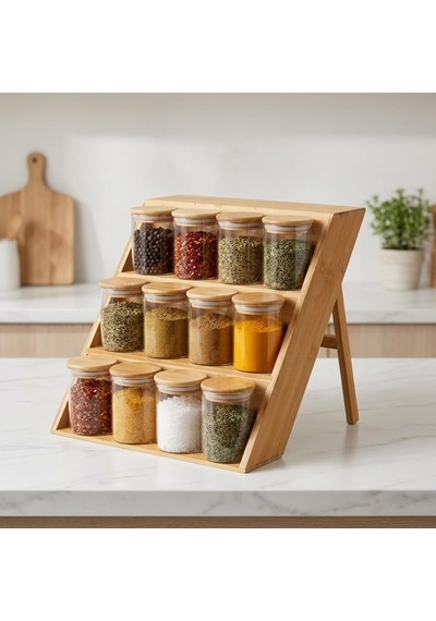 Deconox Bambu Standlı 12 Li Baharatlık Seti, 200 Ml Borosilikat Cam Kavanoz, Bambu Vakum Kapaklı, Tezgâh Üstü Ve Çekmece İçi Düzenleyici Çok Renkli Deconox Bambu Standlı 12 Li Baharatlık Seti, 200 Ml Borosilikat Cam Kavanoz, Bambu Vakum Kapaklı, Tezgâh Üstü Ve Çekmece İçi Düzenleyici Çok Renkli