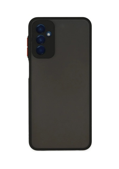 Samsung Uyumlu  Galaxy M13 Kılıf Montreal Silikon Kapak - Siyah 0.2M-Çok Renkli