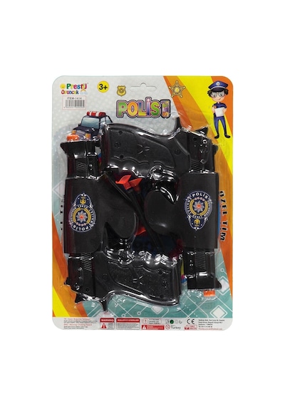 Psj Kartelalı 2li Silahlı Polis Seti