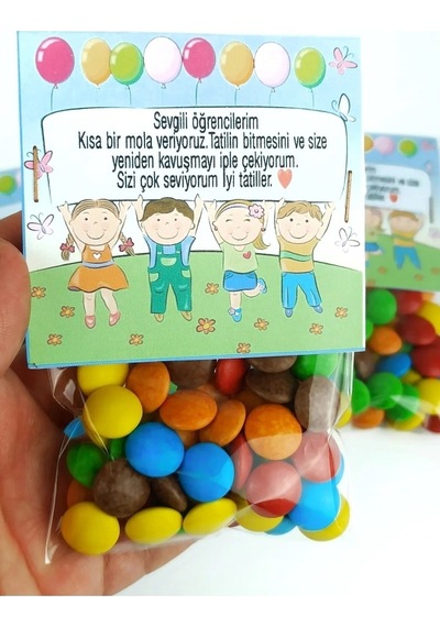 10 Adet Bonibon Karne, Mezuniyet Hediyesi Çocuklar İçin 10 Paket