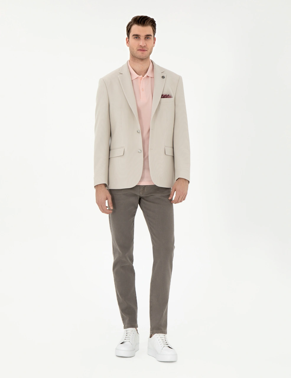 Pierre Cardin Erkek Bej Ceket 50303389-vr011 Bej