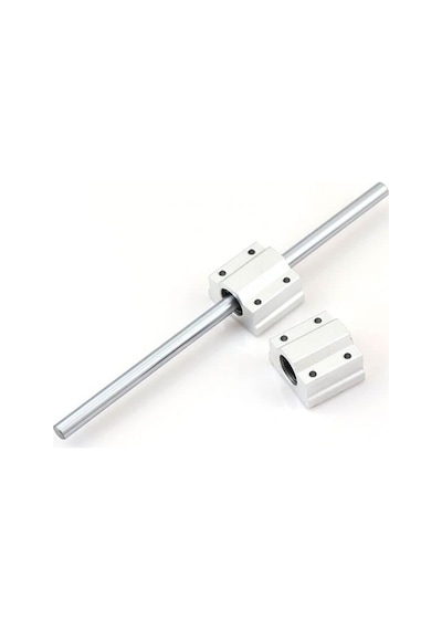 Koodmax 3d Yazıcı Parçaları Pürüzsüz Mil Çubuk Optik Eksen 400x8mm